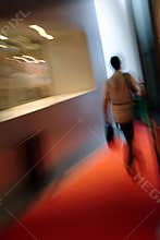 Woman walking