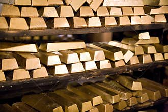 Golden bars