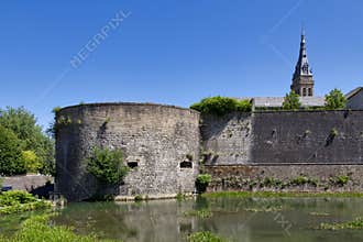 The Milard tower of the ramparts of Charleville-Mezieres