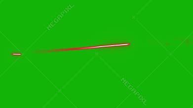 Laser blaster shooting top Resolution green screen video 4k