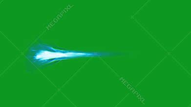 Laser blaster shooting top Resolution green screen video 4k