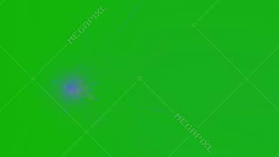 Laser blaster shooting top Resolution green screen video 4k