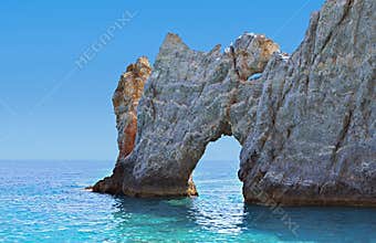 Skiathos island in Greece.