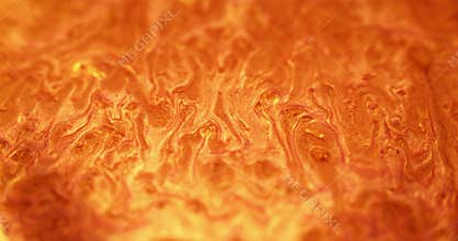 Liquid sparkle acrylic paint flow golden cascade