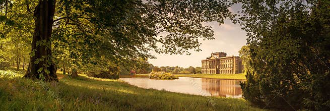 Lyme hall panorama