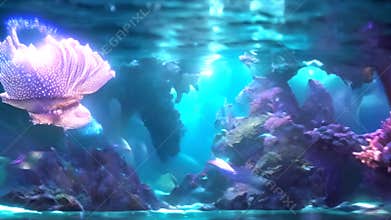 Mystical beauties of the underwater world