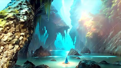 Mystical beauties of the underwater world