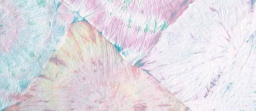 Tie and Dye Texture. Ethnic Pattern. Flowers Ornament. Multicolor Mottled Borders. Graphic Bohemian Tile.
