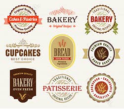 Bakery badges, seals