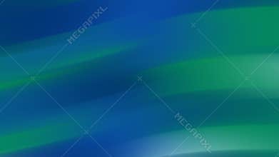 Blue and green gradient background with curved lines. 4k Animation