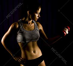 Fitness Woman working out