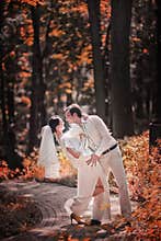 Wedding couple