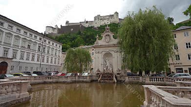 Chapter Fountain in Salzburg, Austria