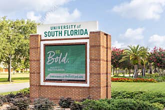 The University of South Florida in Tampa, FL.
