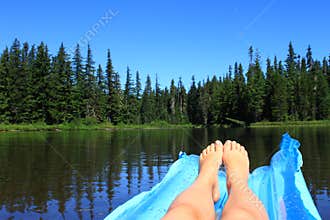 Floating the Lake