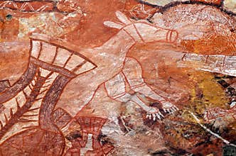 Aboriginal Rock Painting