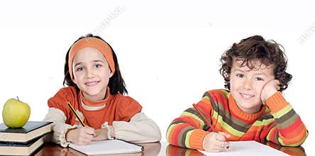 Two brothers students