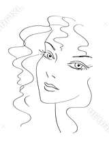 Beautiful woman sketch