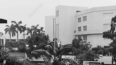 Hurricane 2021 Playa del Carmen Mexico storm and heavy rain