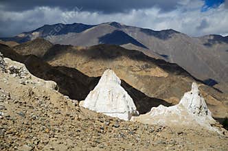 Ruins and Himalayas