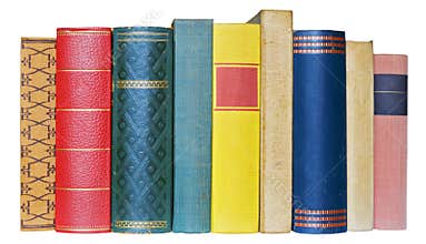 Row of books