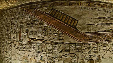 ancient color egypt images on wall