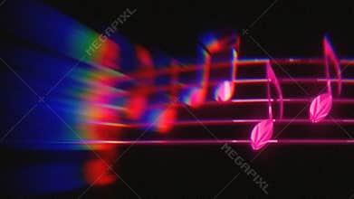 Music Notes Animation Video