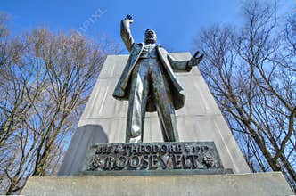 Theodore Roosevelt Statue at Theodore Roosevelt Island