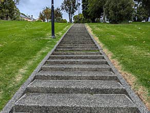 Stairs in Park Albert, Auckland