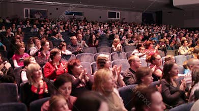 Audience applauded after the premiere.