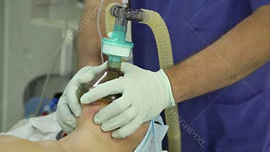 Patient lung ventilation
