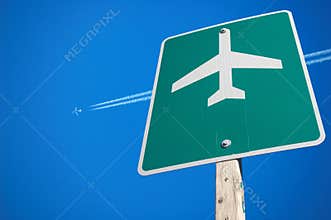 Airport sign