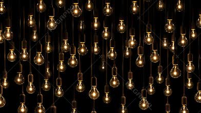 innovation light bulb pattern