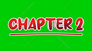 Chapter 3 3d text Animation motion graphics pop up