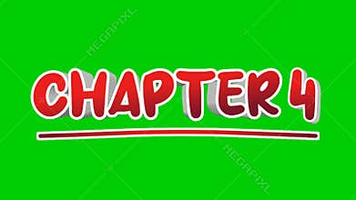 Chapter 4 3d text Animation motion graphics pop up