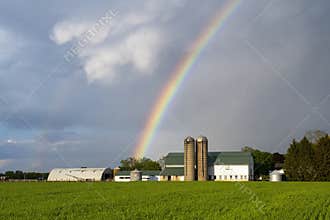 April Showers, Spring Rain, Rainbow