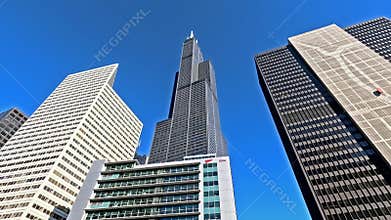 A View of Willis Tower in Chicago