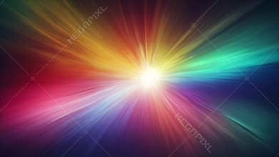 Abstract background with holographic rainbow flare. Blurred rainbow light refraction texture overlay effect for photo