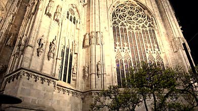 Night scenes - Milan Cathedral, Italy