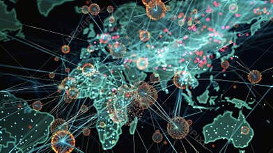 Realtime mapping and tracking of disease spread through AIgenerated data visualization tools provides invaluable
