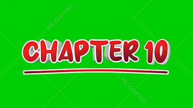 Chapter 10 3d text Animation motion graphics pop up