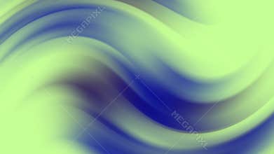 Animated of abstract background blue green waves blurred smooth gradient.