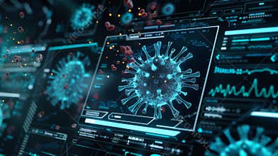 Digital Representation of a Coronavirus