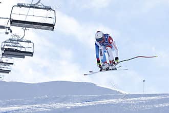 FRA: Alpine skiing Val D'Isere downhill