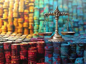 Compare Wage Gap, Money Pay And Pay Business and equal pay and work concept Analyzing Salary Equity and Money Saving