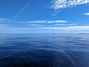 Smooth, calm seaday