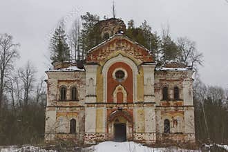 Abandoned Russian Orthodox church