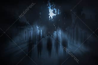 Full moon ghosts