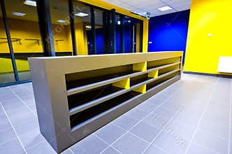 Modern design gym counter