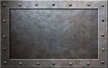 Old metal frame